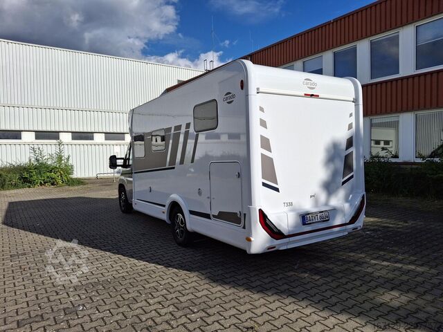 Teilintegriertes Wohnmobil CARADO T 338 pro+ / 180PS Auto / Safety / Voll LED