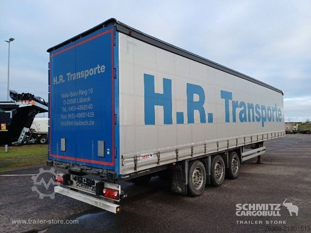 Open semitrailer with tarp Schmitz Cargobull Curtainsider Standard Getränke