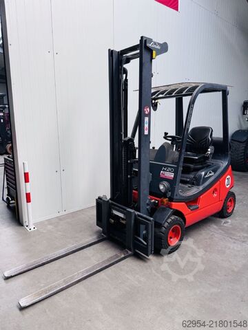 LPG Forklifts Linde H 20 T-03 Duplex