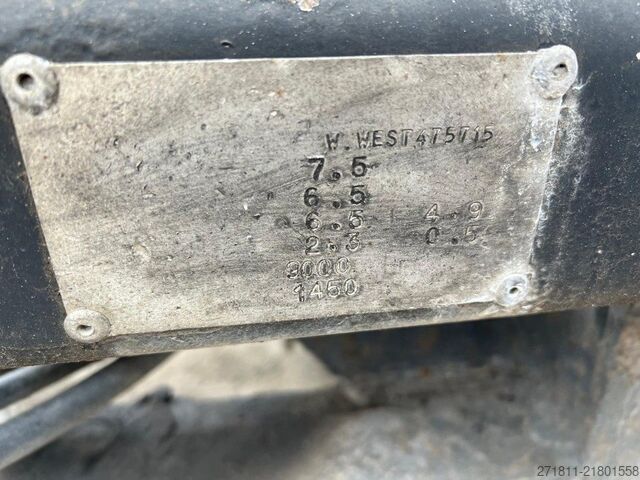 Roll off trailer CARDI RIMORCHIO CARDI 153 SCARRABILE