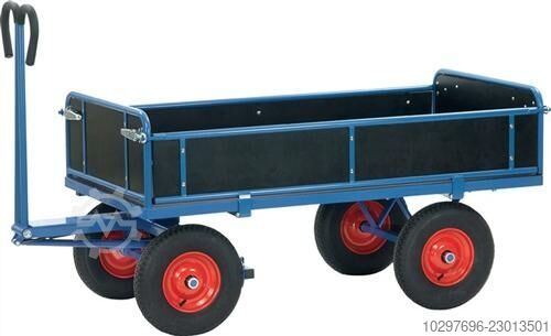 Hand platform truck with 4 side panels – 1 unit  