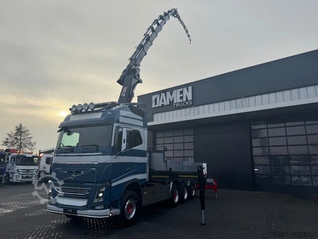 Kranwagen Volvo FH 16.750 8x4 HIAB 638 E-8 + JIB 150X-6