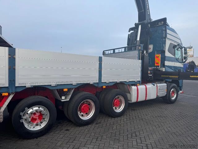Crane truck Volvo FH 16.750 8x4 HIAB 638 E-8 + JIB 150X-6
