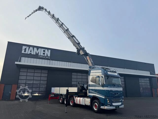 Crane truck Volvo FH 16.750 8x4 HIAB 638 E-8 + JIB 150X-6