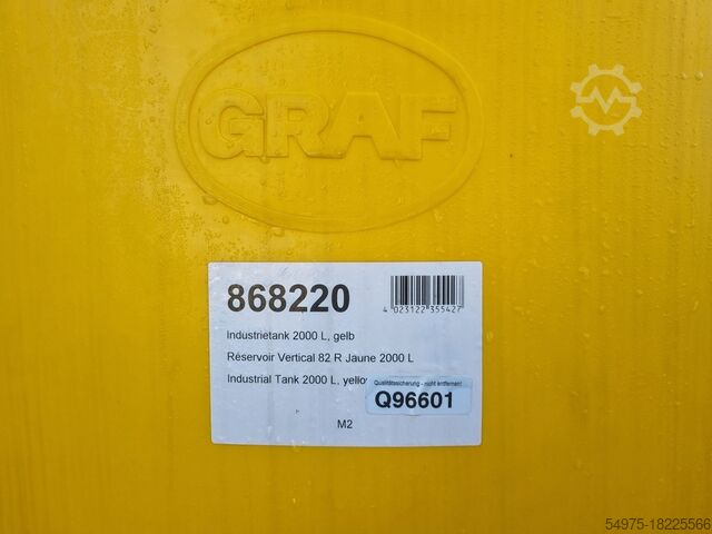 2000L Kunstoffbehälter Graft