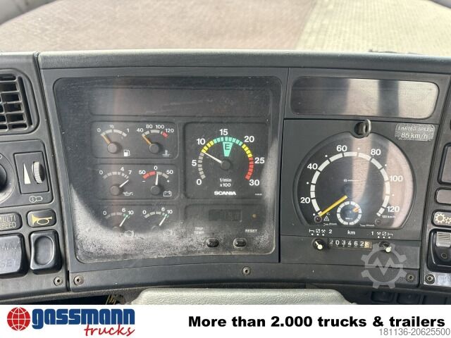 Roll-off tipper truck Scania P93 HK 250 6x4L, Abrollkipper