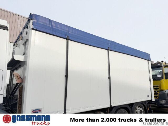 Box truck  Schubbodenaufbau mit Plane, Funk
