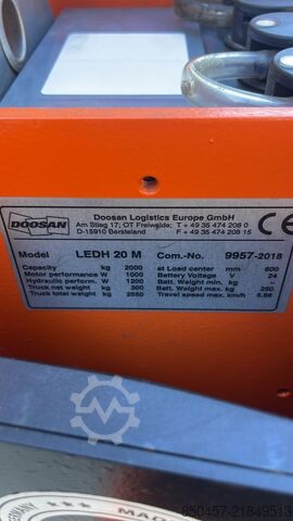 Electric Pallet Trucks Doosan LEDH20 M