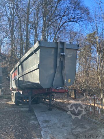 Tipper semitrailer SCHMITZ CARGOBULL SKI 24 SL 10.5    55m3