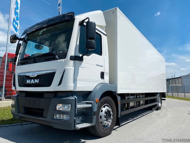 Box truck MAN TGM 18.290 BL Koffer 8,35m/LBW 3 to/ nur 190 tkm