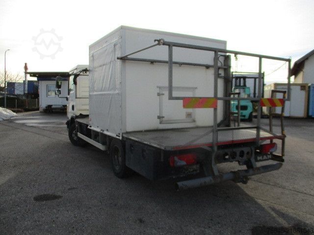 Vacuum tank truck MAN TGL 8.180 Fäkalienwagen, WC, TOI TOI
