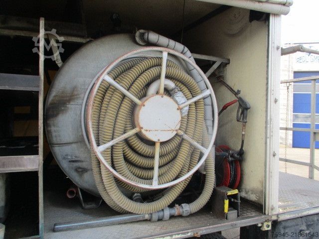 Vacuum tank truck MAN TGL 8.180 Fäkalienwagen, WC, TOI TOI