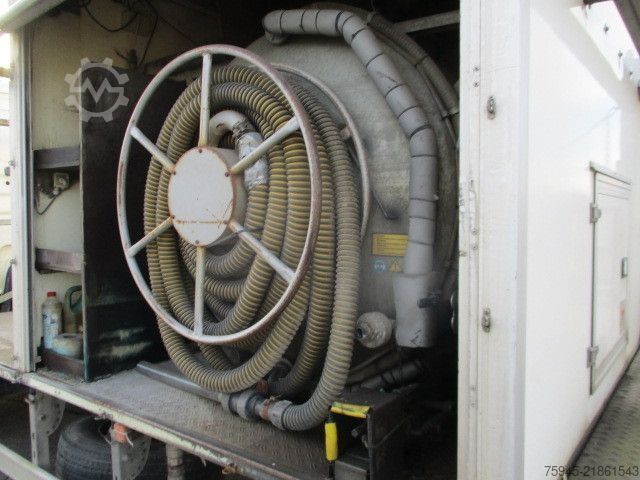 Vacuum tank truck MAN TGL 8.180 Fäkalienwagen, WC, TOI TOI