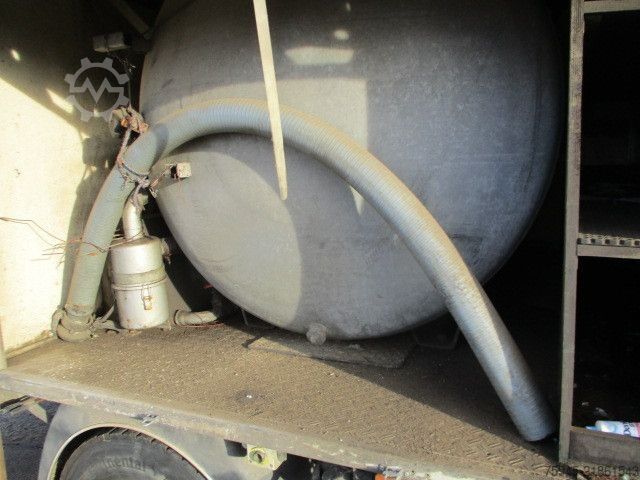 Vacuum tank truck MAN TGL 8.180 Fäkalienwagen, WC, TOI TOI