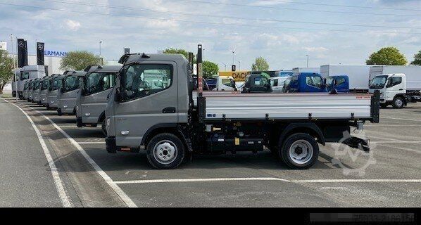 Tipper van MITSUBISHI Canter 3C15 Dreiseitenkipper AHK 3,5t/Klima/grau
