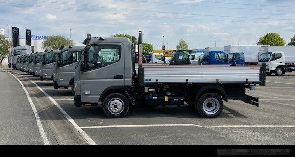 Tipper van MITSUBISHI Canter 3C15 Dreiseitenkipper AHK 3,5t/Klima/grau