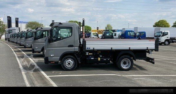 Tipper van FUSO Canter 3C15 Dreiseitenkipper AHK 3,5t/Klima/grau