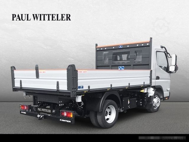 Tipper van FUSO Canter 3C15 Dreiseitenkipper AHK 3,5t/Klima/grau
