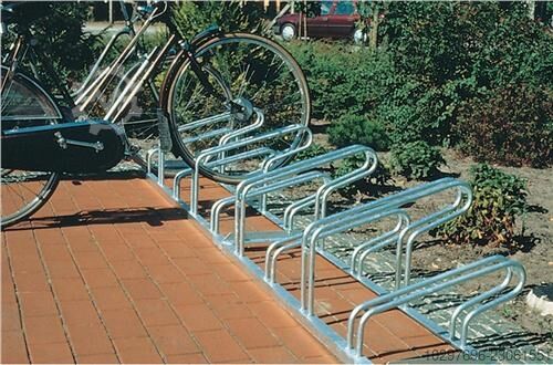 Bicycle hoop rack, single-sided, 90° - 1 unit WSM 