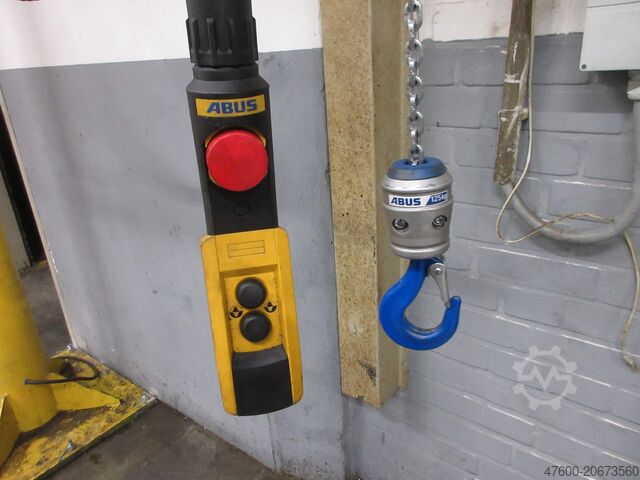 Saeulenschwenkkran Schwenkkran Kettenzug Vetter Kran Drehkran Hallenkran 125KG PS1,25 NL 125Kg L 4m Abus Kettenzug
