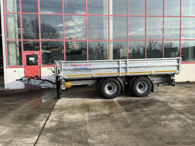 Tipper trailer Möslein TTD 19 B  19 t Tandemkipper- Tieflader, Breitbereifung