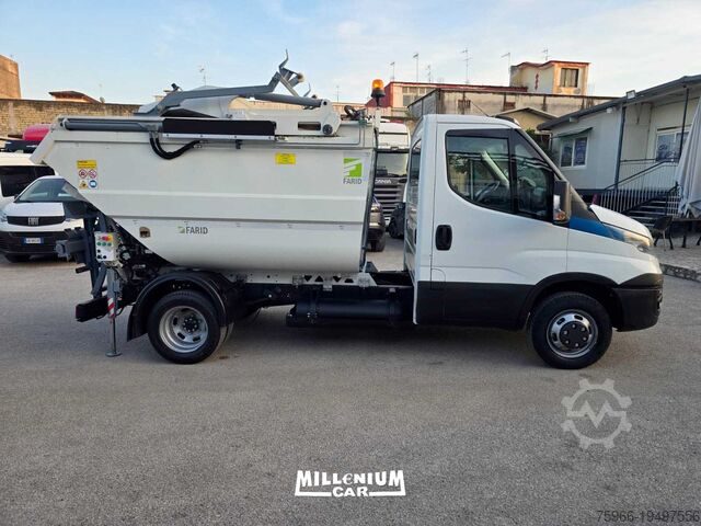 Garbage collection van Iveco DAILY COMPATTATORE FARID METANO
