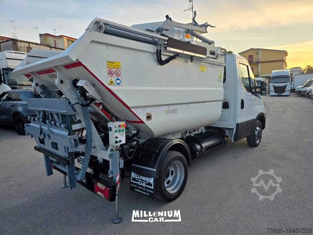 Garbage collection van Iveco DAILY COMPATTATORE FARID METANO