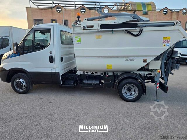 Garbage collection van Iveco DAILY COMPATTATORE FARID METANO