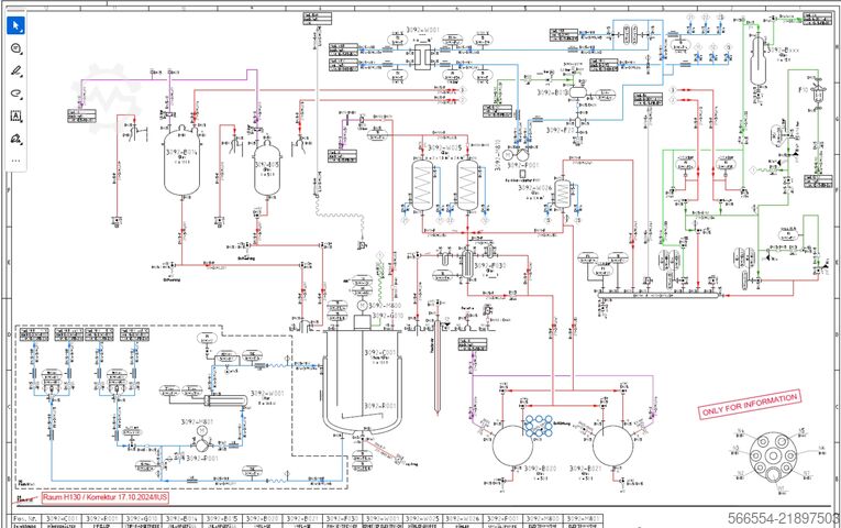 Reaction and distillation plants Büchi Glas Buchi Glas Uster CR 101 spez. Prozessreaktorsystem