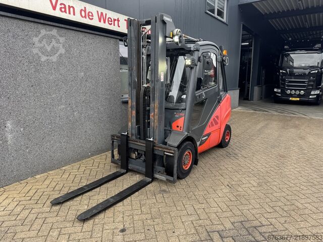 Linde H35D-02 Triplex 535 Freelift / Sideshift / 4th Function VW Diesel 2016 LINDE H35D-02 Triplo 535 Freelift / Sideshift / 4e Functie VW Diesel 2016