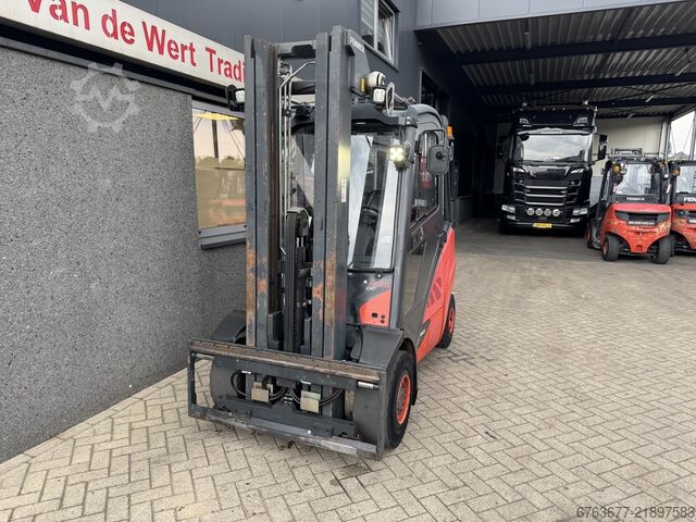Linde H35D-02 Triplex 535 Freelift / Sideshift / 4th Function VW Diesel 2016 LINDE H35D-02 Triplo 535 Freelift / Sideshift / 4e Functie VW Diesel 2016