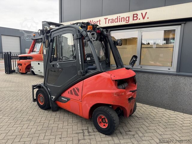 Linde H35D-02 Triplex 535 Freelift / Sideshift / 4th Function VW Diesel 2016 LINDE H35D-02 Triplo 535 Freelift / Sideshift / 4e Functie VW Diesel 2016