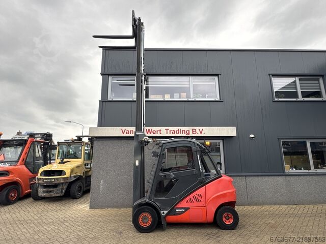 Linde H35D-02 Triplex 535 Freelift / Sideshift / 4th Function VW Diesel 2016 LINDE H35D-02 Triplo 535 Freelift / Sideshift / 4e Functie VW Diesel 2016