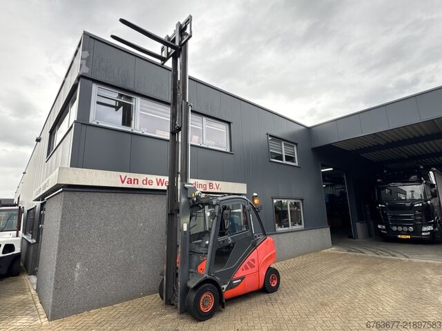 Linde H35D-02 Triplex 535 Freelift / Sideshift / 4th Function VW Diesel 2016 LINDE H35D-02 Triplo 535 Freelift / Sideshift / 4e Functie VW Diesel 2016