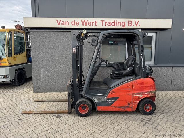 Linde H20T-01 Duplex 315 Freelift / Sideshift / Fork Positioner LPG 2015 LINDE H20T-01 Duplo 315 Freelift / Sideshift / Vorkversteller LPG 2015
