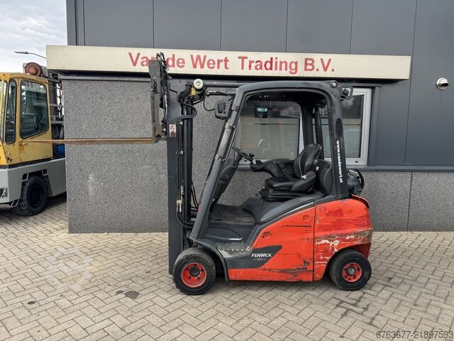 Linde H20T-01 Duplex 315 Freelift / Sideshift / Fork Positioner LPG 2015 LINDE H20T-01 Duplo 315 Freelift / Sideshift / Vorkversteller LPG 2015