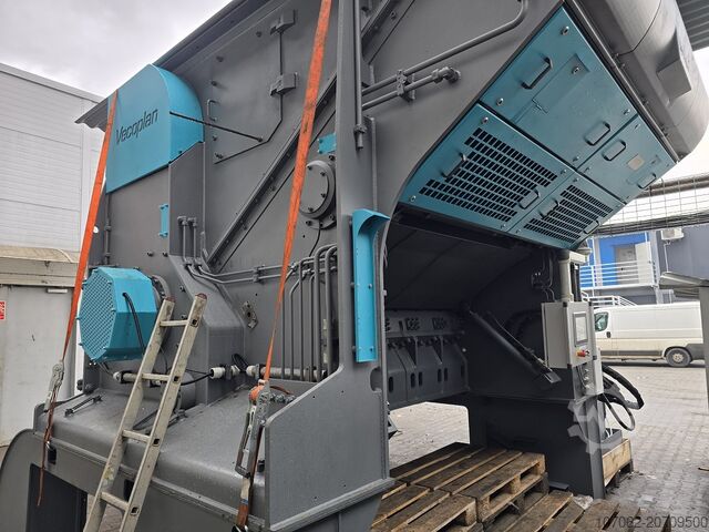 Single-shaft waste shredder Vecoplan VEZ 2500