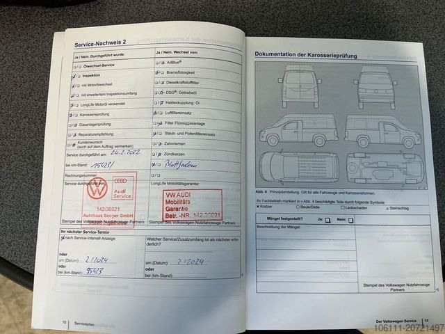 Kleinbus VOLKSWAGEN Crafter Kombi 35 mittel L2H1 Fensterbus Ahk.3,5t