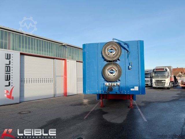 Auflieger mit Arbeitsbühne MEUSBURGER MTS-3*Tieflader*48t*Lift/Lenk*