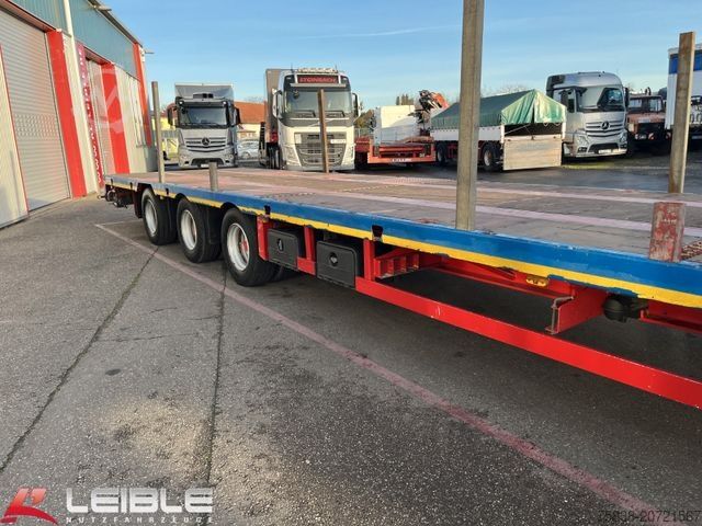 Auflieger mit Arbeitsbühne MEUSBURGER MTS-3*Tieflader*48t*Lift/Lenk*
