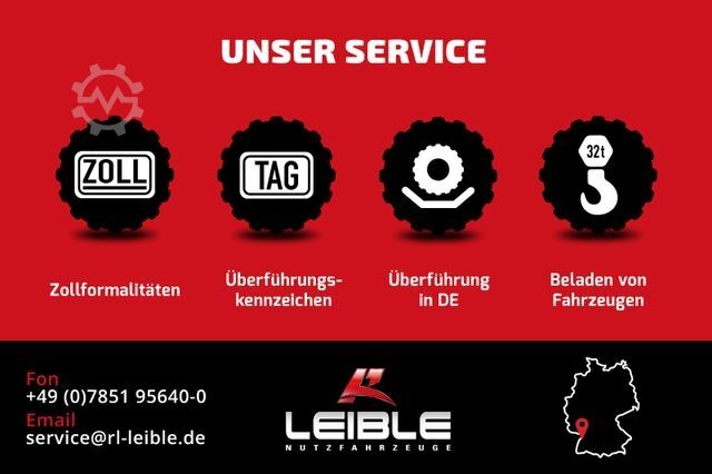 Auflieger mit Arbeitsbühne MEUSBURGER MTS-3*Tieflader*48t*Lift/Lenk*