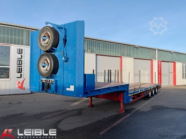 Tieflader-Sattelauflieger MEUSBURGER MTS-3*Tieflader*48t*Lift/Lenk*