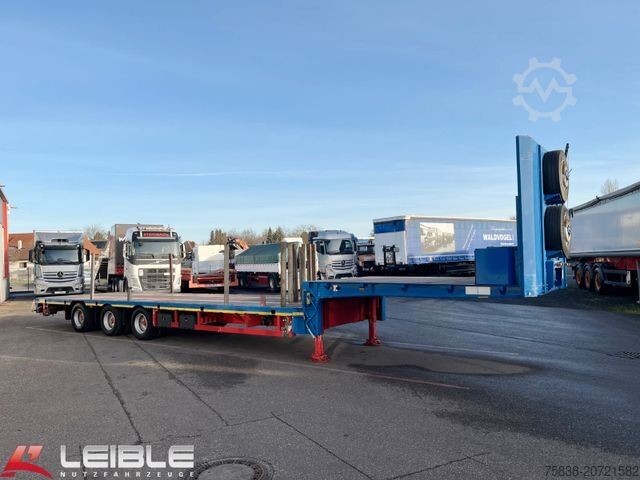 Tieflader-Sattelauflieger MEUSBURGER MTS-3*Tieflader*48t*Lift/Lenk*