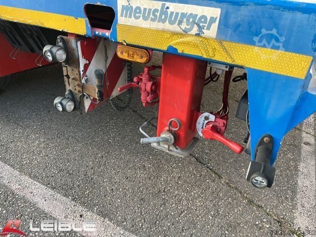 Tieflader-Sattelauflieger MEUSBURGER MTS-3*Tieflader*48t*Lift/Lenk*