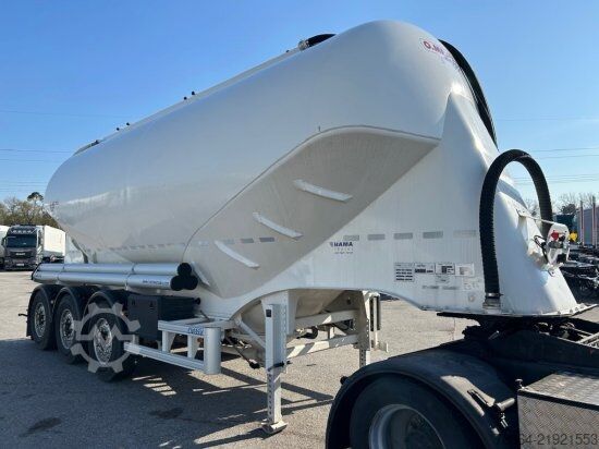 Silo semitrailer  O.M.E.P.S CM35, SILOAUFLIEGER, SAUG-DRUCK,  ALUFELGEN, LIFTACHSE