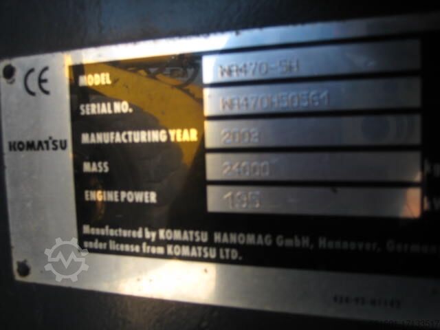 Wheel loader Komatsu WA470-5H