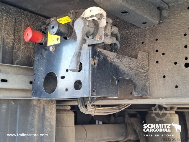 Open semitrailer with tarp Schmitz Cargobull Curtainsider Mega