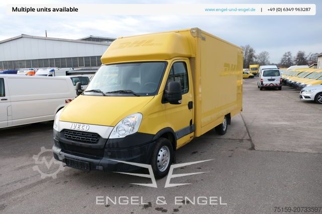Transporter mit Koffer iveco Daily 35 S11 C30C AUTOMATIK KAMERA Regale LUFT DURCHGANG EURO-5 CoC
