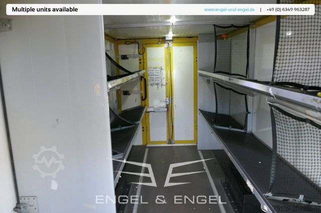 Transporter mit Koffer iveco Daily 35 S11 C30C AUTOMATIK KAMERA Regale LUFT DURCHGANG EURO-5 CoC