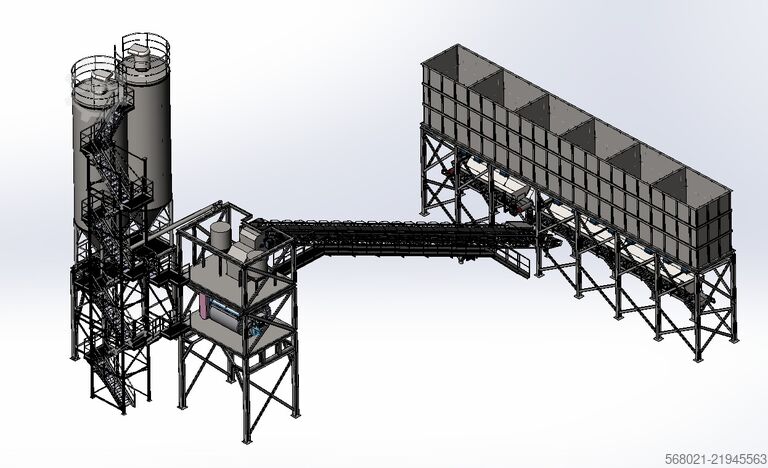 Concrete batching plant BHS Sonthofen DKX 3.0
